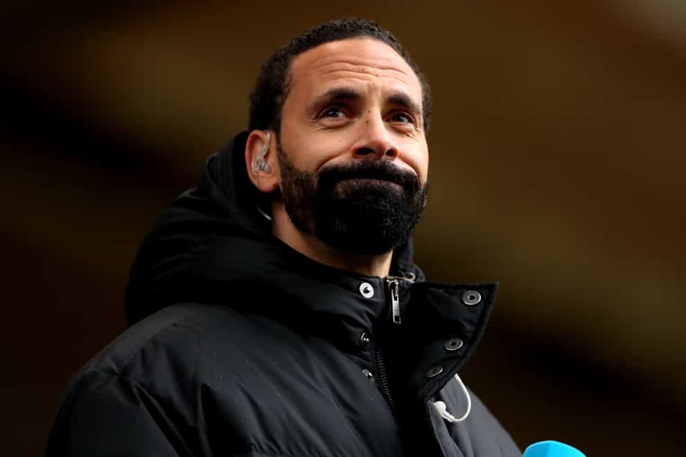 Football fan Jamie Arnold has denied racially abusing Rio Ferdinand during the Premier League match between Wolves and Manchester United on May 23 (Bradley Collyer/PA)