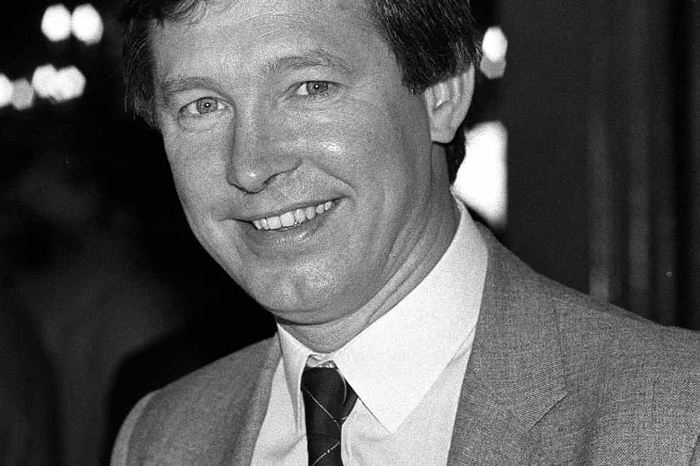Sir Alex Ferguson during his time as Aberdeen manager (PA)