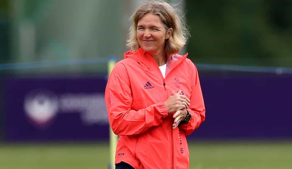 <p>Hege Riise is eyeing up an Olympic semi-final</p>