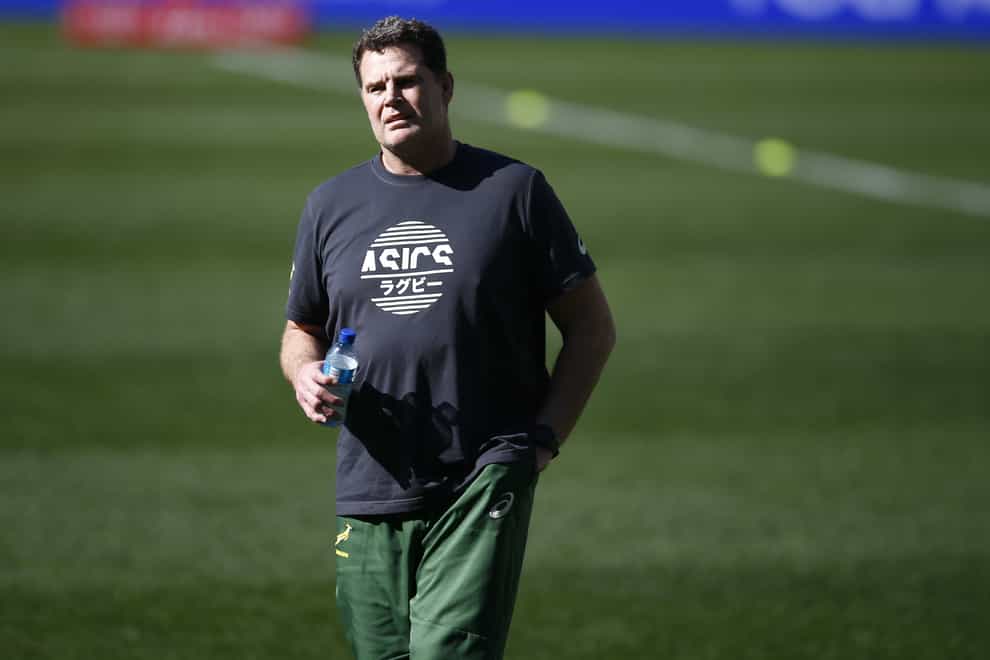 South Africa boss Rassie Erasmus has continued his online attack on the Lions (Steve Haag/PA)