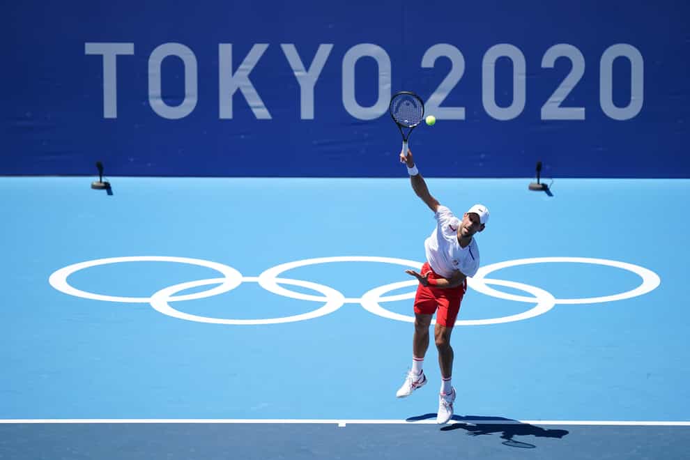 Novak Djokovic has hit top form in Tokyo (Mike Egerton/PA)