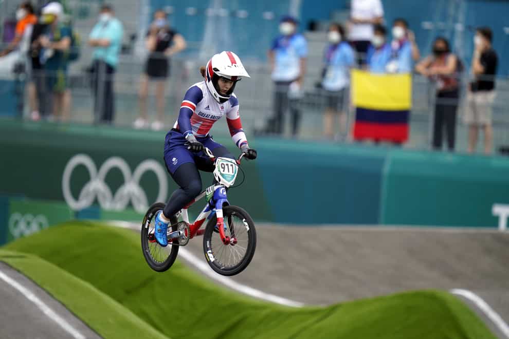 Beth Shriever has won BMX gold for Britain at the Tokyo Olympics (Danny Lawson/PA)