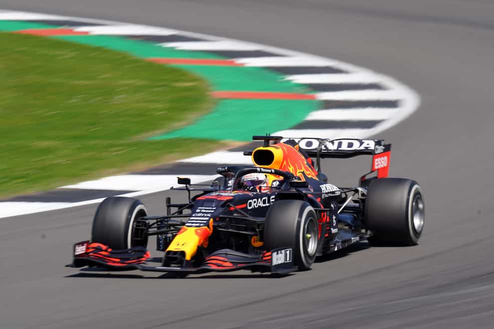Max Verstappen finished fastest in the first action of the weekend (Tim Goode/PA)