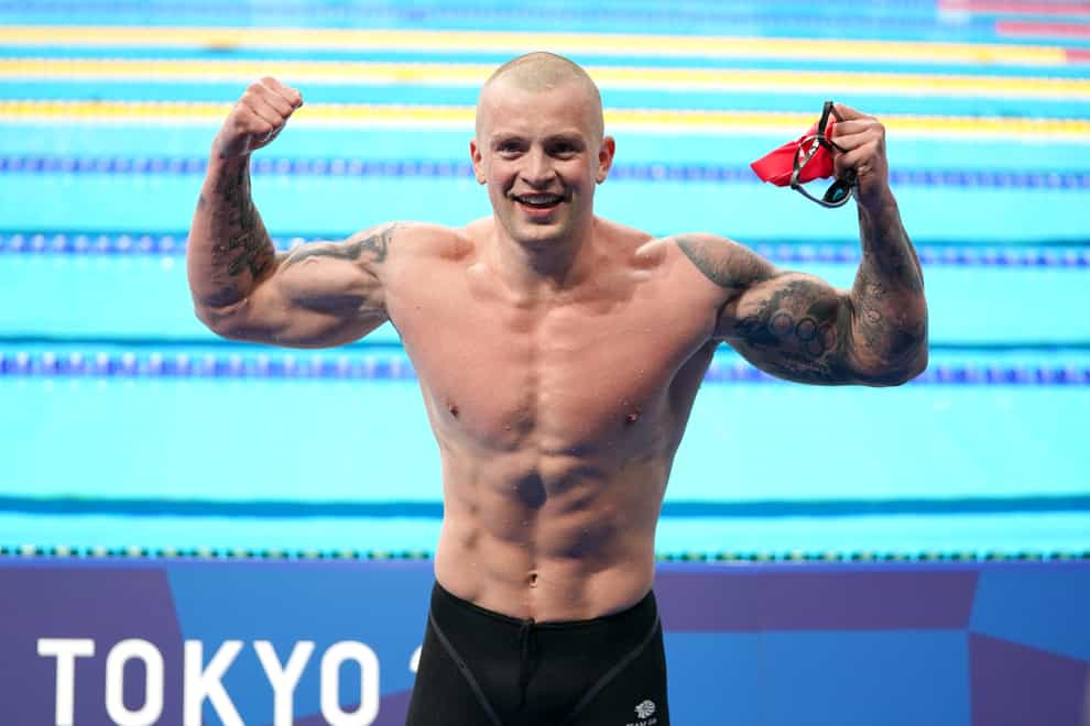 Great Britain’s gold medal swimmer Adam Peaty trained at Loughborough (PA)