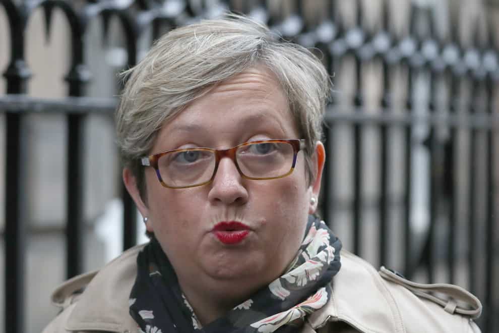 SNP MP Joanna Cherry said she was ‘very disappointed’ that the SNP leadership had failed to condemn the abuse she received (Andrew Milligan/PA)