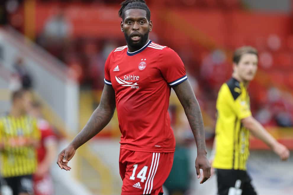 Jay Emmanuel-Thomas is set to be fit for Aberdeen’s cinch Premiership opener with Dundee United (Steve Welsh/PA)