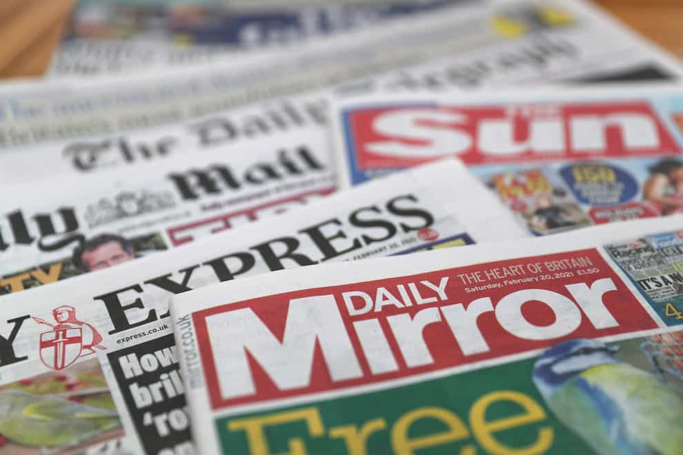 What the papers say – July 31 (PA)