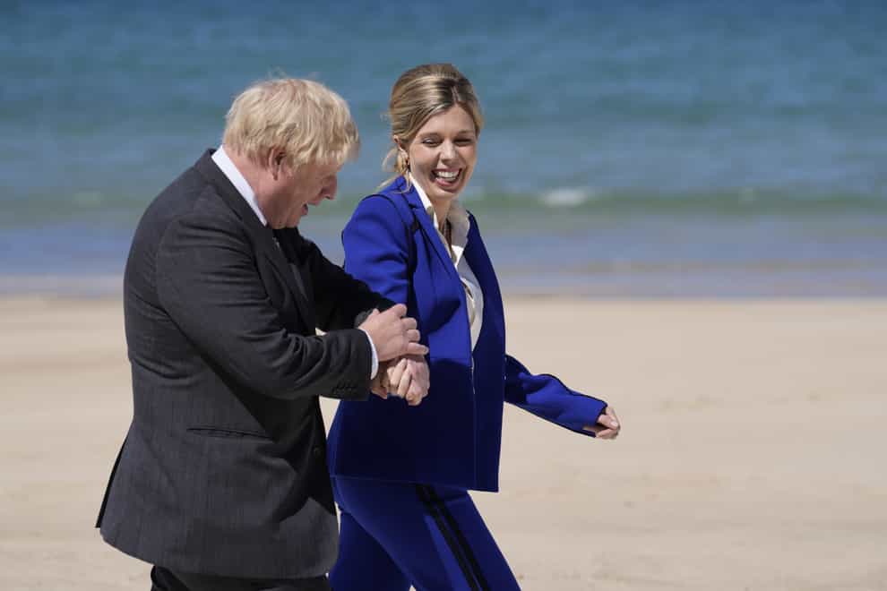 Prime Minister Boris Johnson and his wife Carrie have announced they are expecting a second child (Kirsty Wigglesworth/PA)