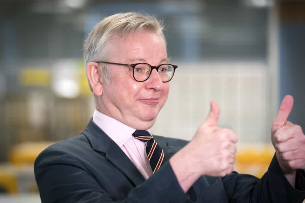 Michael Gove said he didn’t think it was ‘right’ to have another vote on independence now (Jane Barlow/PA)