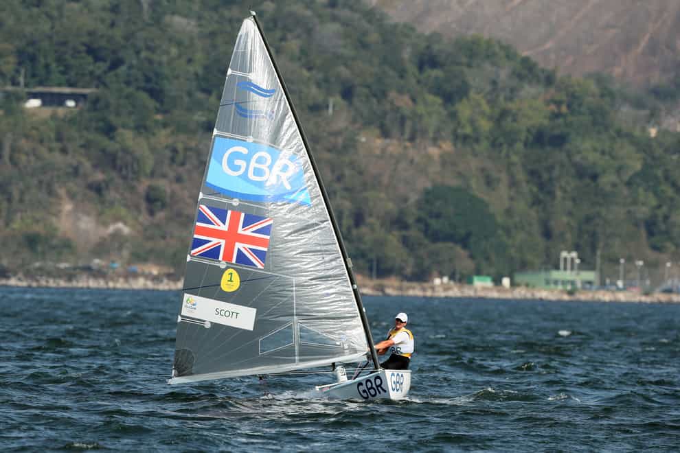 Giles Scott is targeting a second consecutive sailing gold (Martin Rickett/PA)