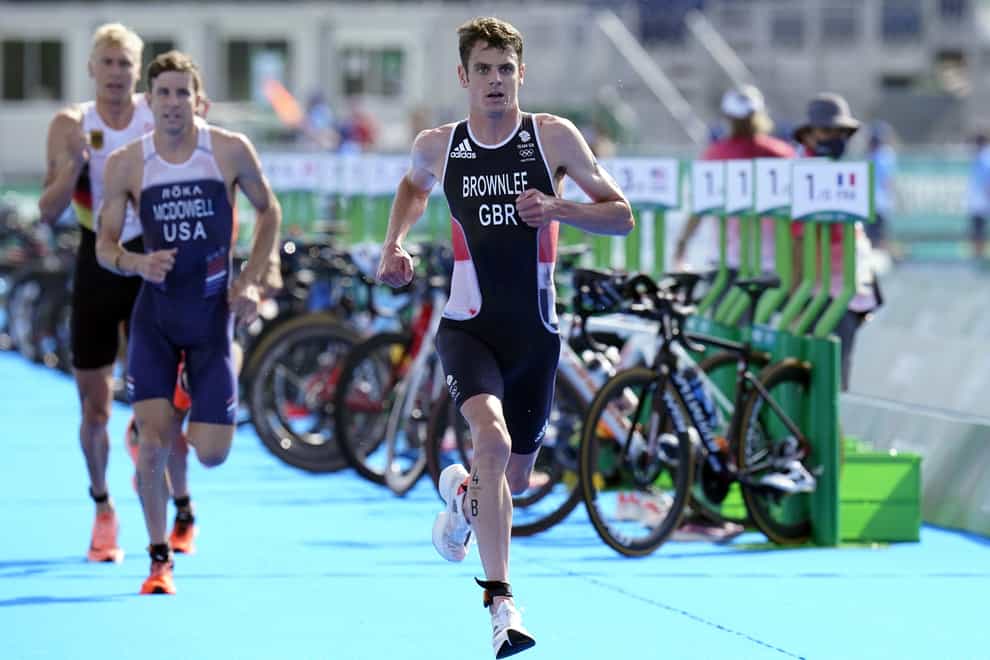 Jonny Brownlee has completed his set of Olympic medals (Danny Lawson/PA)