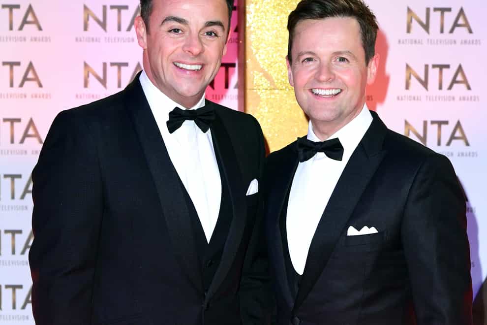 Ant McPartlin and Declan Donnelly (Ian West/PA)