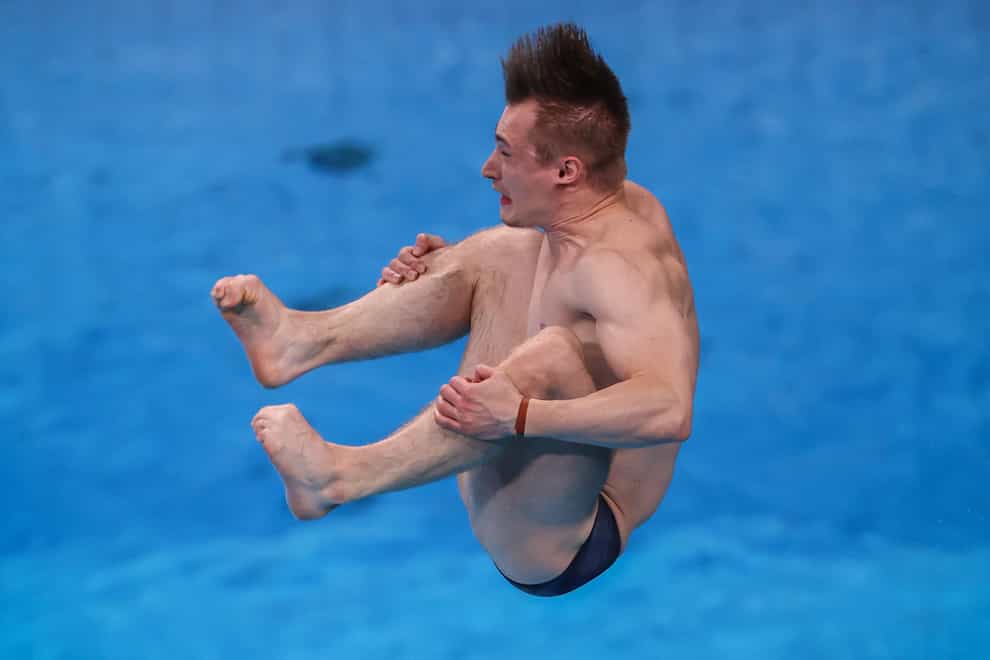 Great Britain’s Jack Laugher took bronze in the 3m springboard final (Oliver Weiken via DPA/PA)