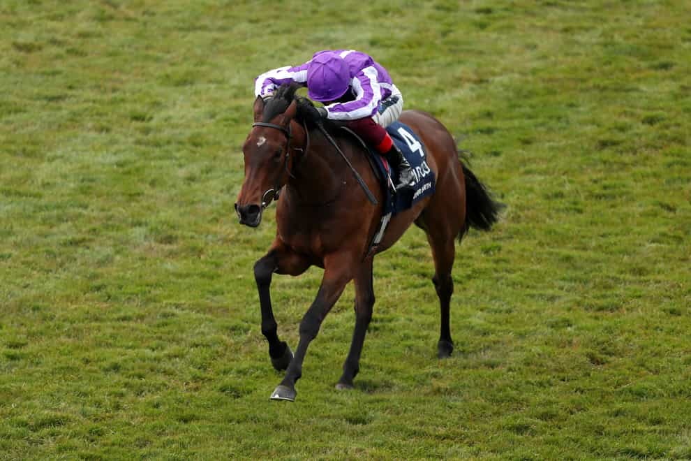 Mother Earth winning the 1000 Guineas at the start of the season (David Davies/PA)