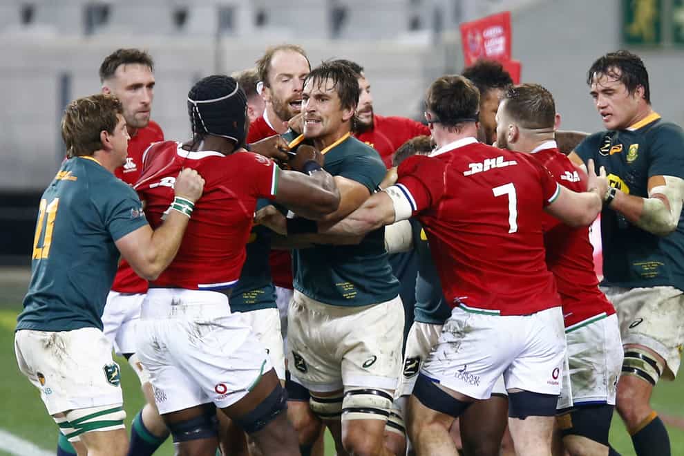 The Lions and South Africa meet for the third and final time on Saturday (Steve Haag/PA)