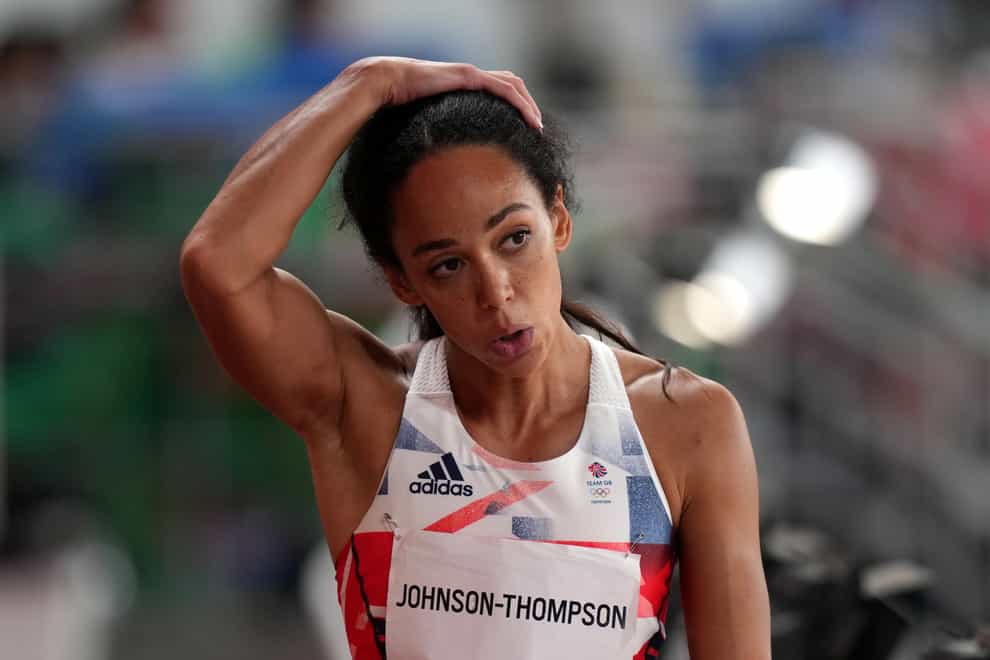 Great Britain’s Katarina Johnson-Thompson saw her Olympic dream shattered by injury (Joe Giddens/PA)