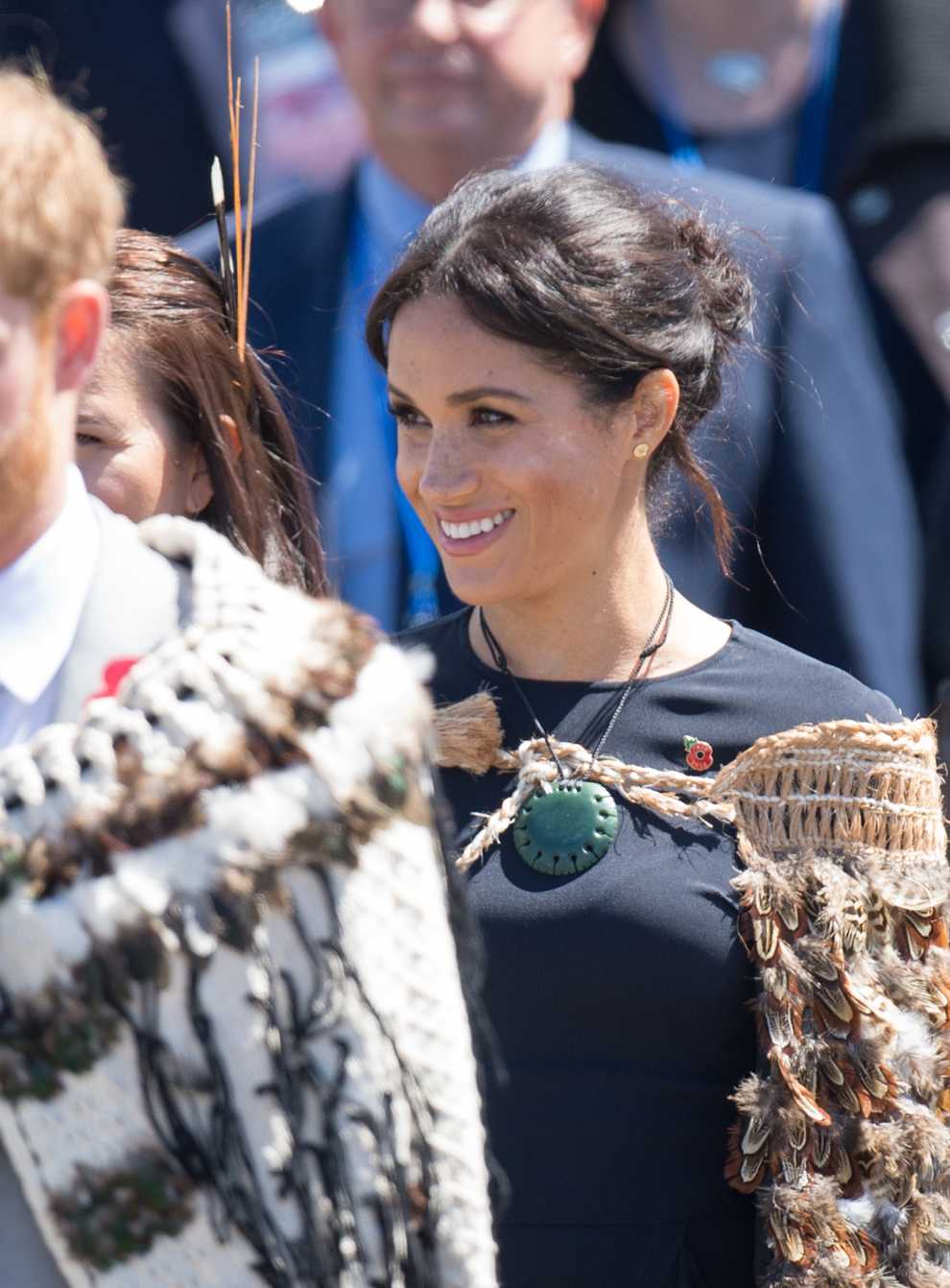 The Duke and Duchess of Sussex during the royal couple’s tour of New Zealand (Dominic Lipinski/PA)