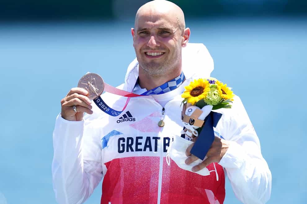 Olympic bronze medallist Liam Heath (Mike Egerton/PA)