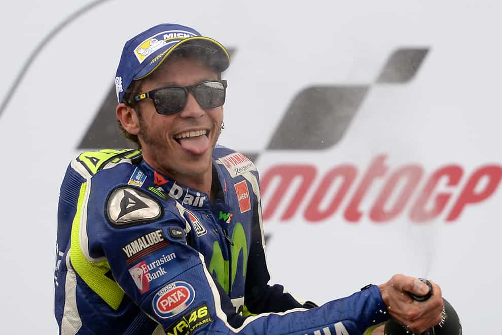 Valentino Rossi has announced he will retire at the end of the season (Joe Giddens/PA)