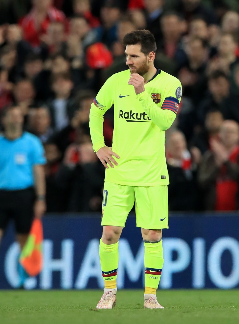Lionel Messi is set to leave Barcelona (Peter Byrne/PA)