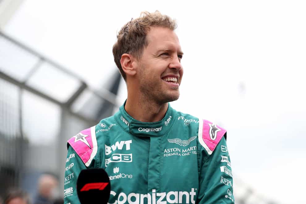 Aston Martin will appeal Sebastian Vettel’s disqualification (Bradley Collyer/PA)