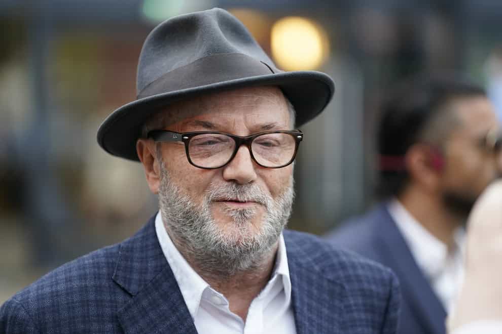 George Galloway insists he can still challenge the Batley and Spen by-election result (Danny Lawson/PA)