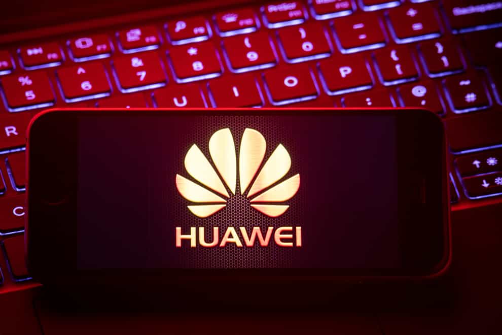 Sales of Huawei products have been hit by US sanctions (Dominic Lipinski/PA)