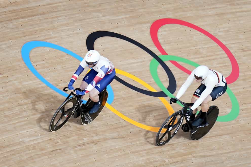 Jason Kenny is into the men’s keirin quarter-finals (Danny Lawson/PA)