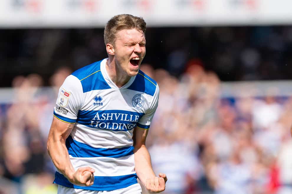 Rob Dickie scored the equaliser for QPR (Dominic Lipinski/PA)