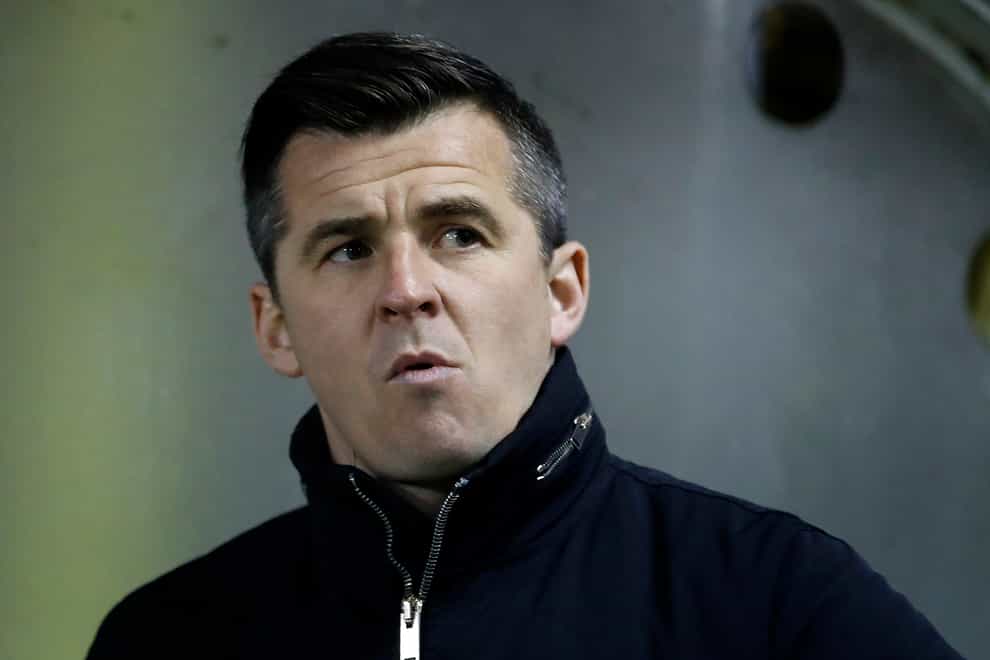 Joey Barton was not happy as his side lost to a late penalty (Martin Rickett/PA)