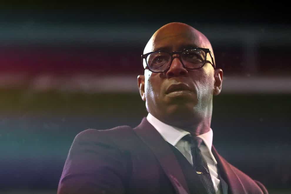 TV pundit Ian Wright has hit out at some Leicester fans (Nick Potts/PA)