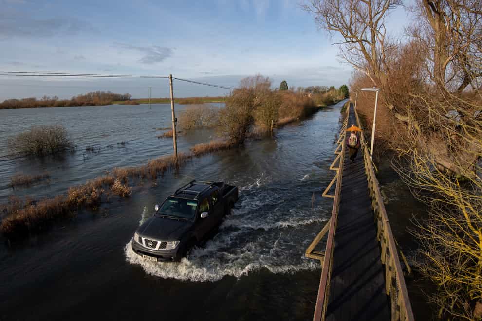 Europe is to see ‘intense and frequent’ flooding and precipitation (Joe Giddens/PA)