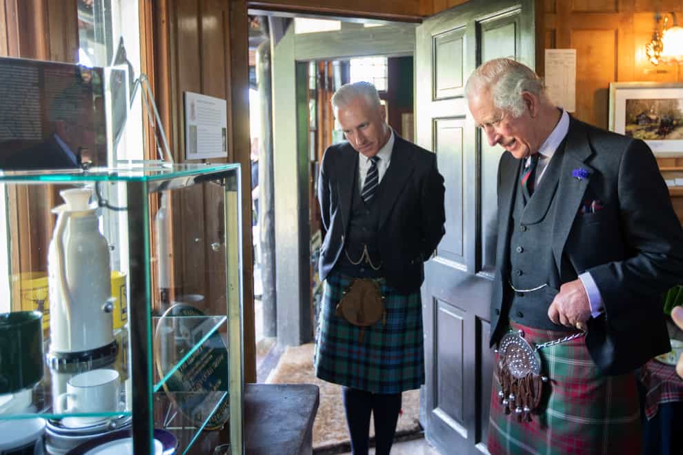 The Prince of Wales visits Dunrobin Station (John Baikie)