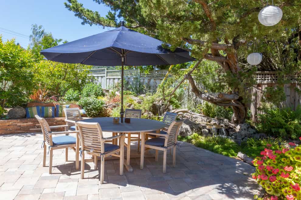 Easy garden patio tips (Alamy/PA)