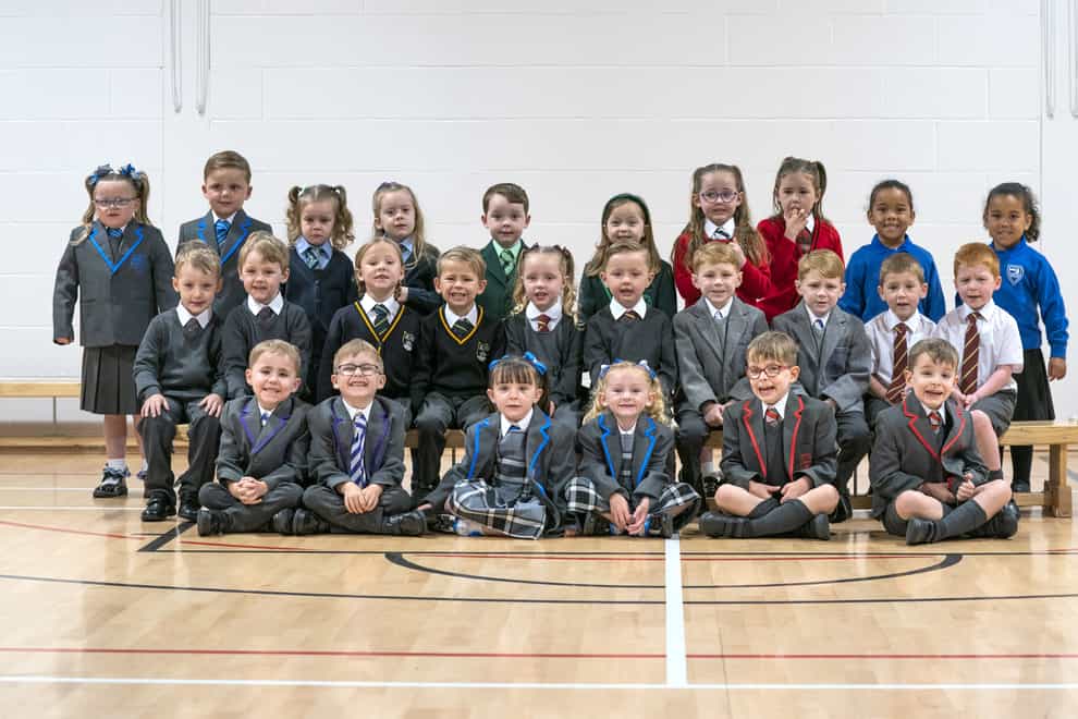 Thirteen sets of twins due to start the new school term in the Inverclyde area (Jane Barlow/PA)