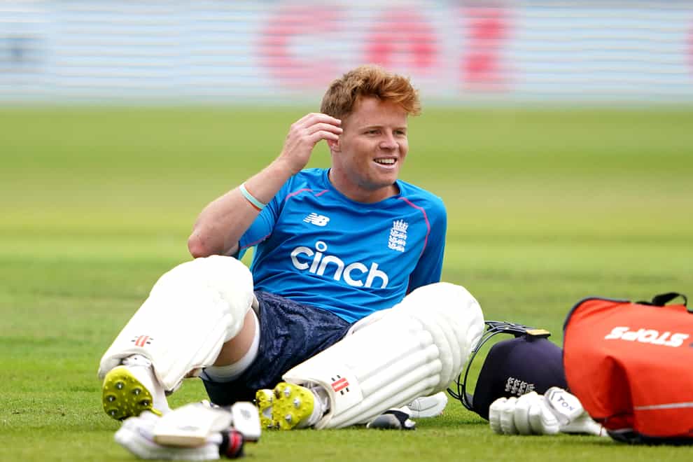 Ollie Pope has been released from the England squad for the second Test against India at Lord’s (Zac Goodwin/PA)