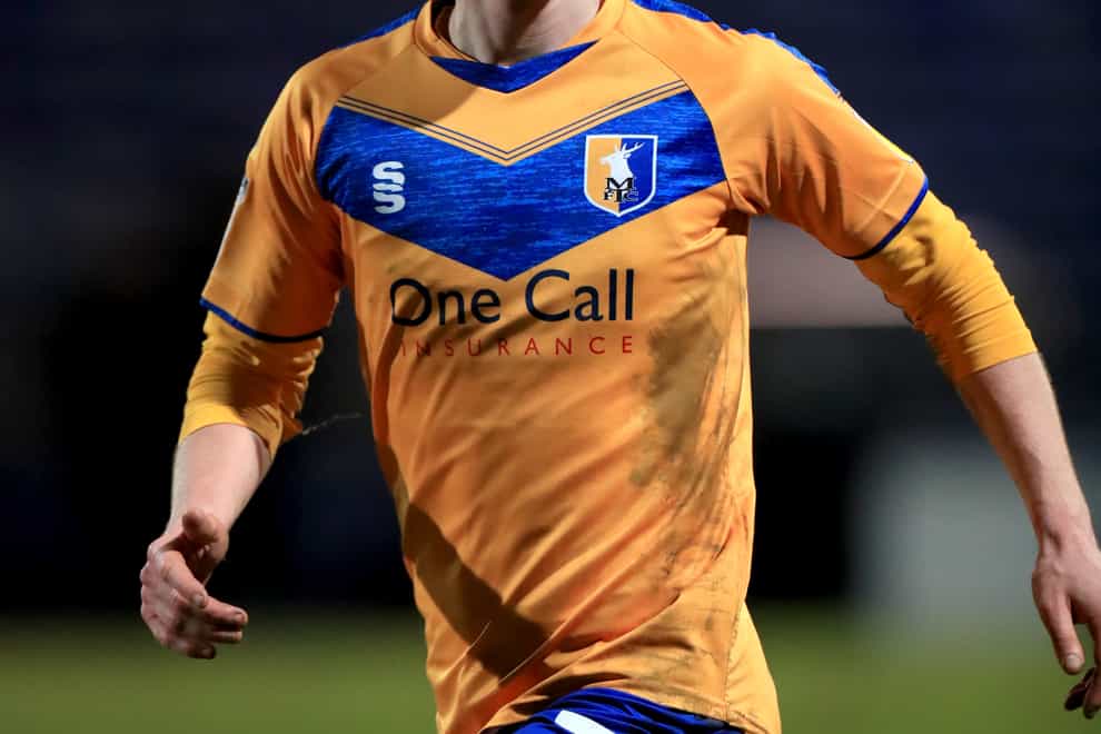 Mansfield’s Harry Charsley has been sidelined by a thigh problem (Mike Egerton/PA)
