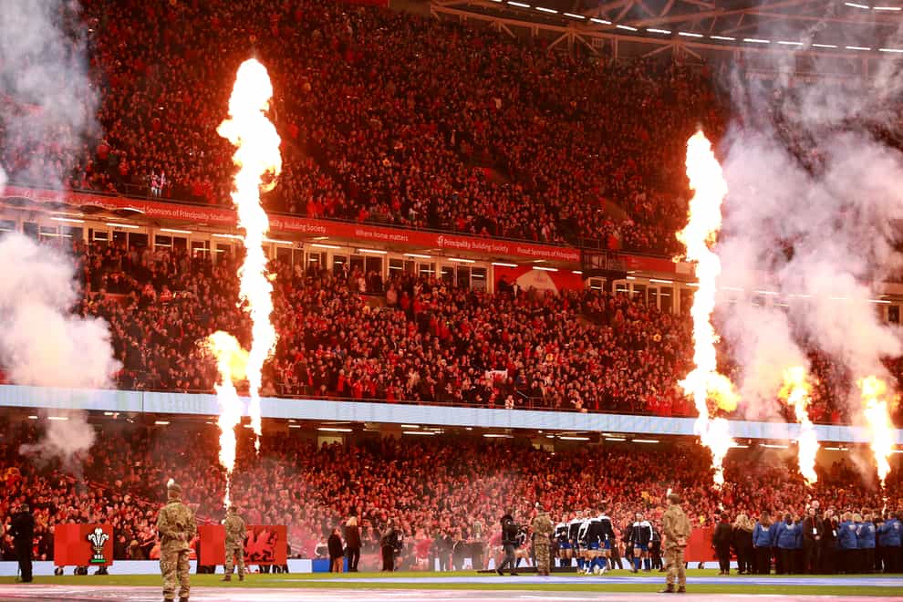 The Principality Stadium could be full this autumn (Adam Davy/PA)