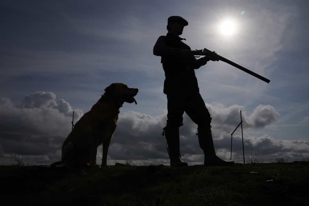 A shooting party on the moors in North Yorkshire, as the Glorious Twelfth, the official start of the grouse shooting season, gets under way (Owen Humphreys/PA)