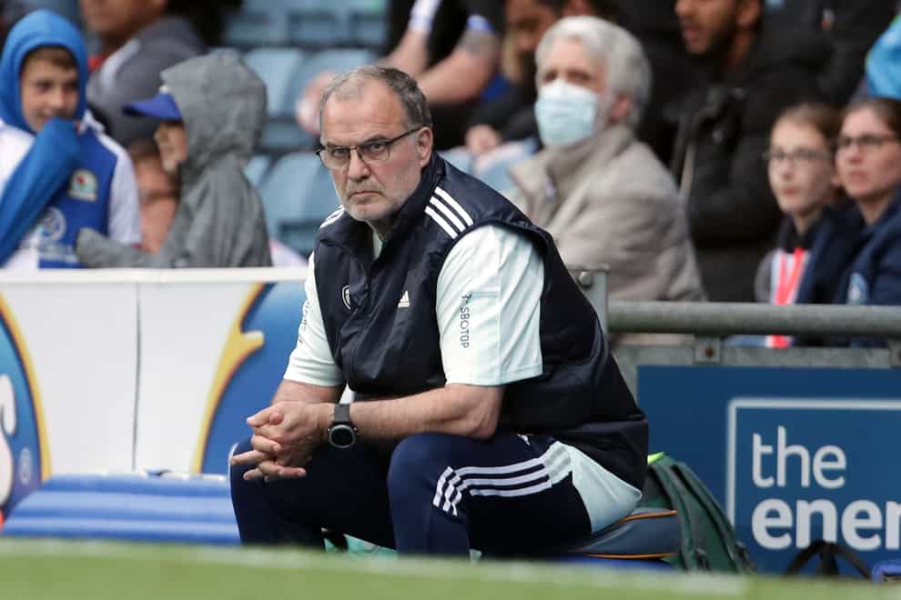 Marcelo Bielsa is ready for his fourth year as Leeds boss (Richard Sellers/PA)