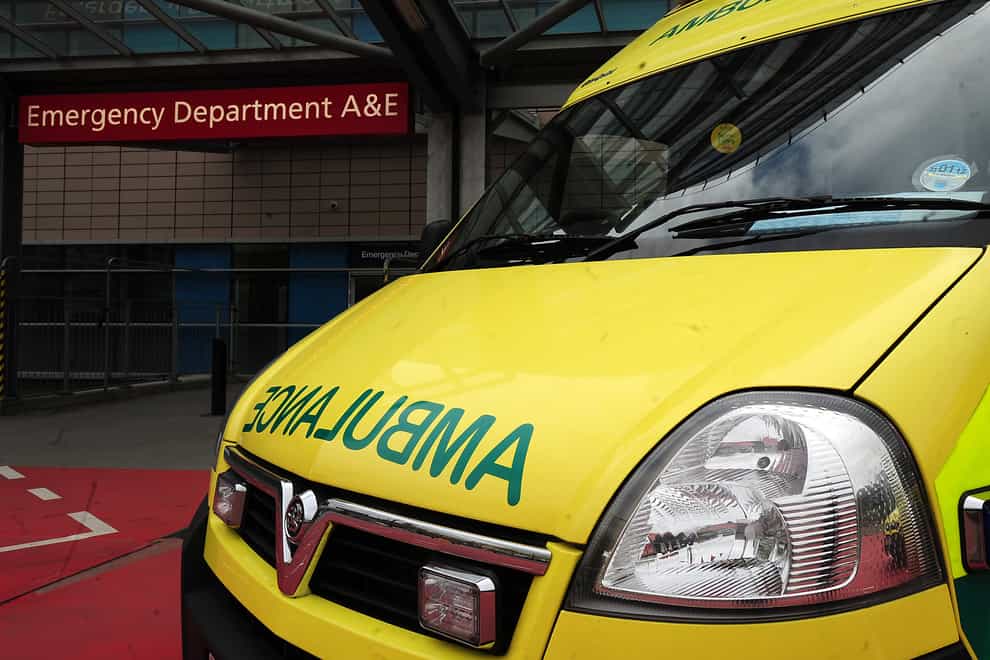 The South Western Ambulance Service said it was called to an ‘ongoing incident’ in Keyham (Rui Vieira/PA)