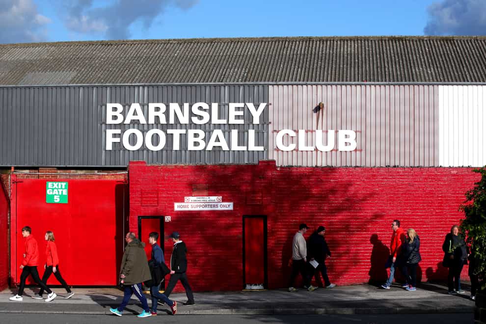 Barnsley will face Coventry in their first home game of the 2021-22 season (Nick Potts/PA)