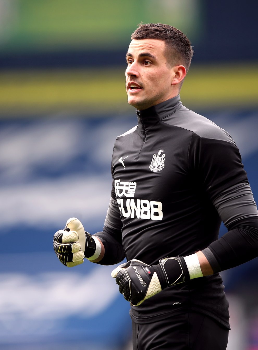 Newcastle goalkeeper Karl Darlow is recovering from the after-effects of Covid-19 (Nick Potts/PA)