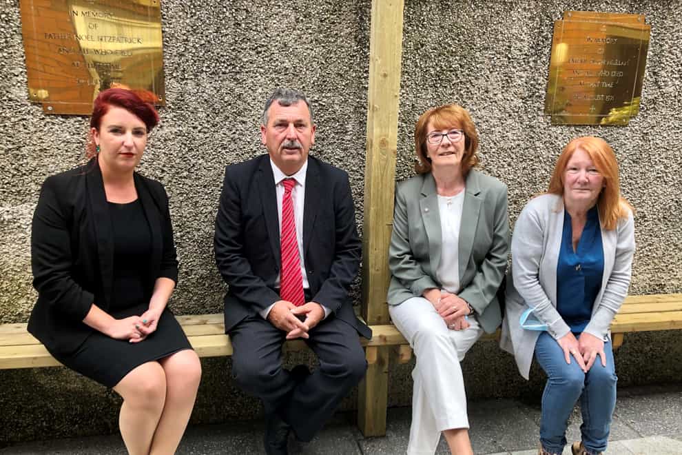 Louise Haigh has met with the Ballymurphy families (PA)