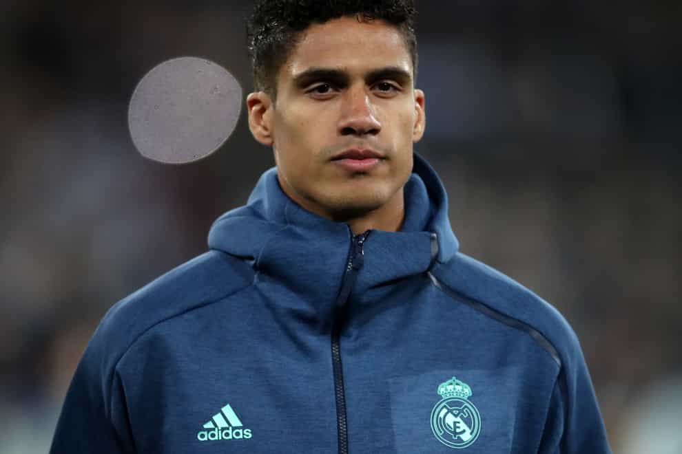 Raphael Varane has signed a four-year contract with Manchester United (Nick Potts/PA)