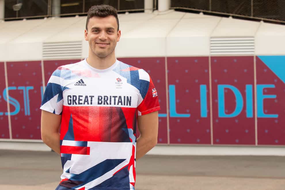 Great Britain’s James Guy poses for a photo during the I Am Team GB Media Event (James Manning/PA)