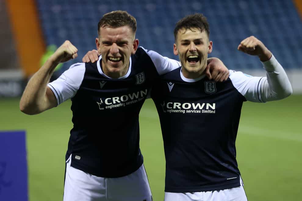 Lee Ashcroft scored for Dundee