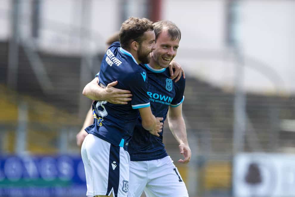 Paul McMullan’s pace is a huge asset for Dundee (Ian Rutherford/PA)