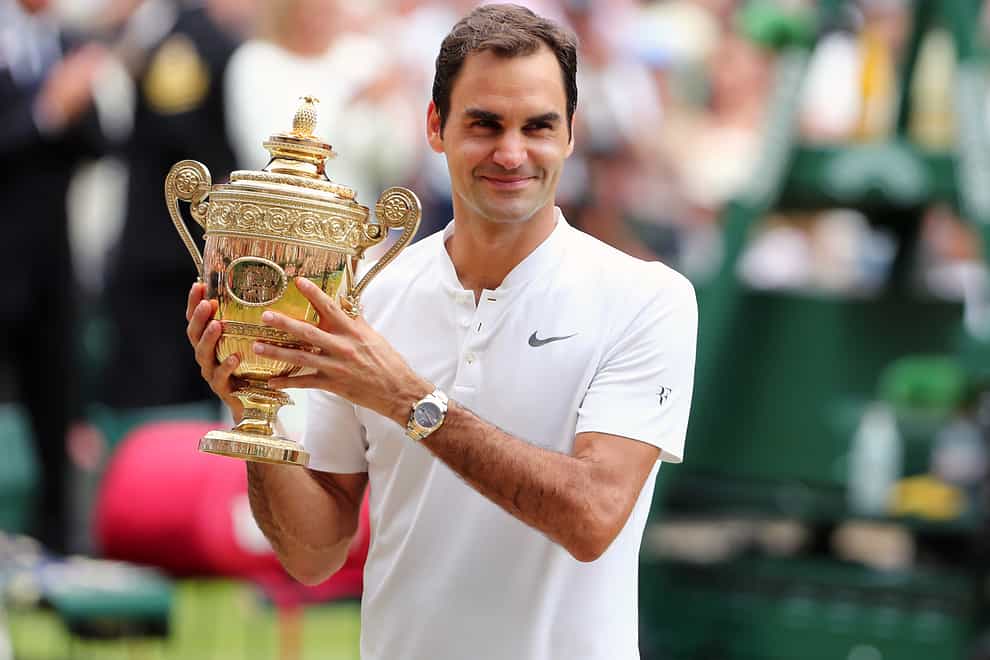 Roger Federer won eight Wimbledon titles (Gareth Fuller/PA)
