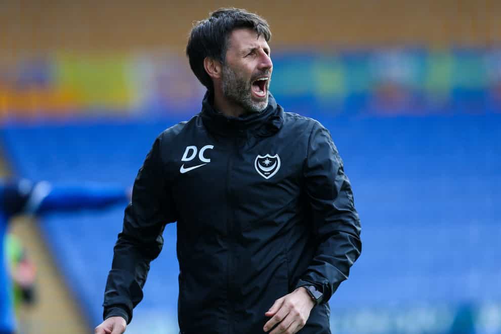 Portsmouth boss Danny Cowley will assess the fitness of some of his players (Barrington Coombs/PA)
